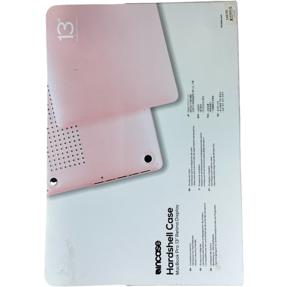 Incase Designs - Hardshell Case 13 Inch MacBook Pro Retina Dots - Rose Quartz 1